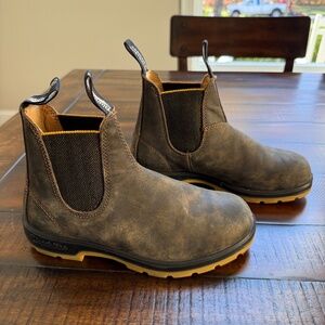 Blundstone WOMEN'S CLASSICS #1944, Rustic Brown / Mustard-Black